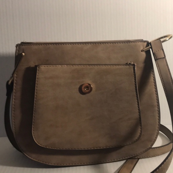 Western  Crossbody Bag with Suede Material - Picture 3 of 4